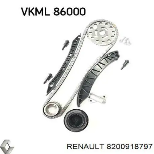 Натяжитель цепи ГРМ Renault (RVI) 8200918797 цена, от 28.13 USD