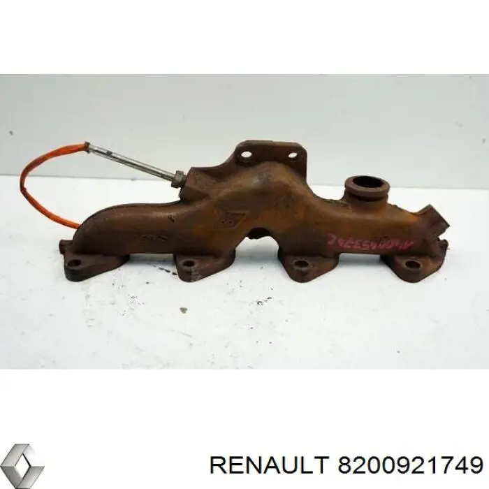 8200921749 Renault (RVI) sensor de temperatura dos gases de escape (ge, antes de turbina)