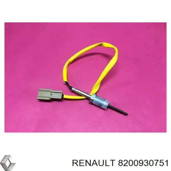 8200930751 Renault (RVI) датчик температуры отработавших газов (ог, перед турбиной)