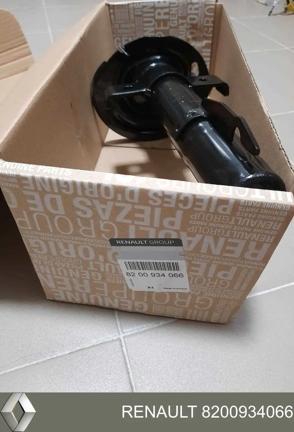 Стойка амортизатора передняя Renault (RVI) 8200934066 цена, от 74.84 USD