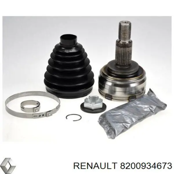 ШРУС наружный передний 8200934673 Renault (RVI)