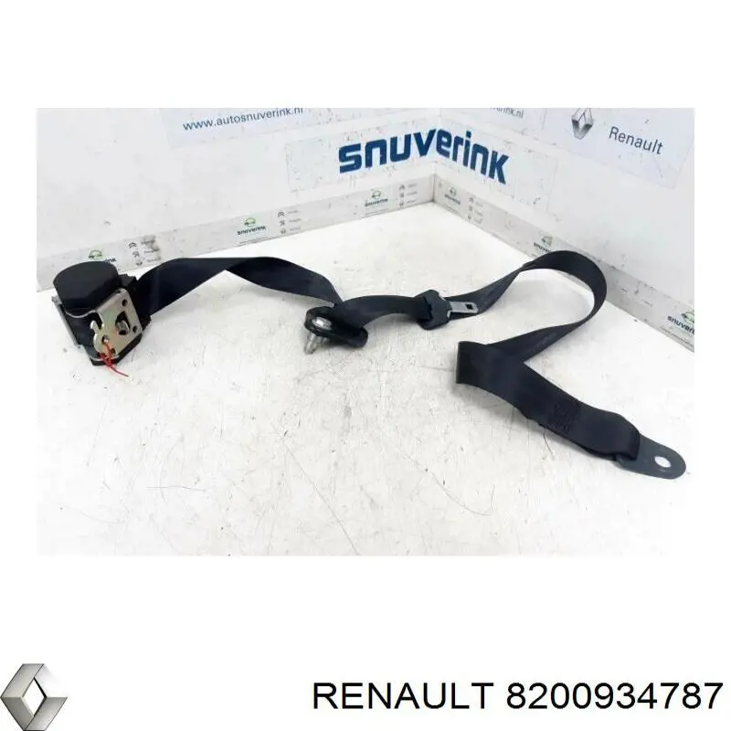 8200934787 Renault (RVI) Ремень безопасности передний правый