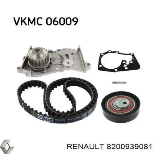 Купить 8200939081 Renault (RVI) Ремень газораспределительного механизма