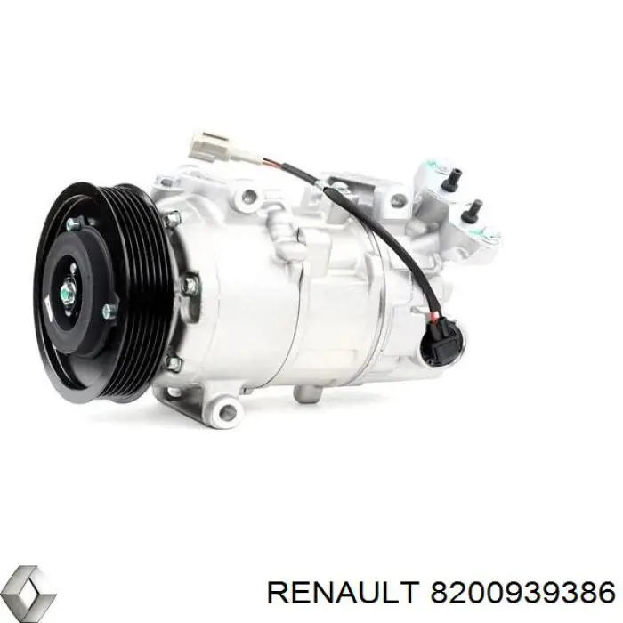 Compressor de aparelho de ar condicionado Renault (RVI) 8200939386