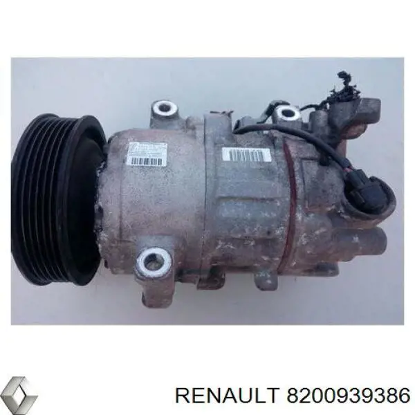 8200939386 Renault (RVI) Compressor de aparelho de ar condicionado