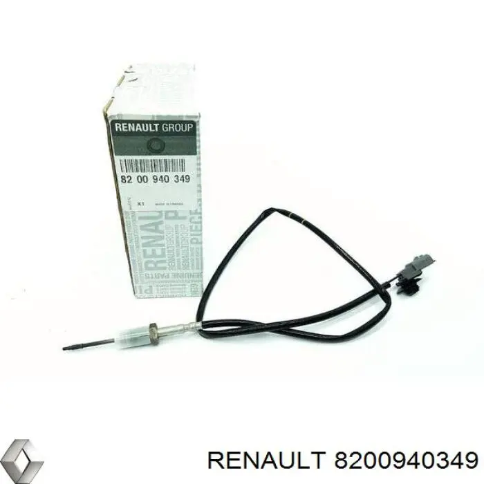 8200940349 Renault (RVI) датчик температуры отработавших газов (ог, после сажевого фильтра)