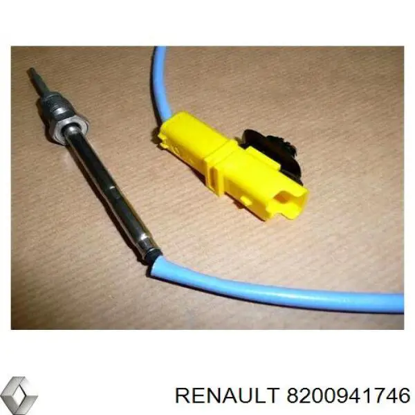 8200941746 Renault (RVI) sensor de temperatura dos gases de escape (ge, antes de turbina)