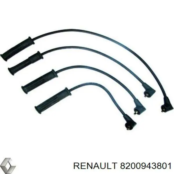 Провода зажигания Renault (RVI) 8200943801 цена, от 17.36 USD