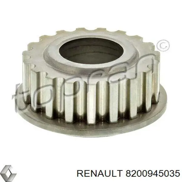 Звездочка привода коленвала 8200945035 Renault (RVI)