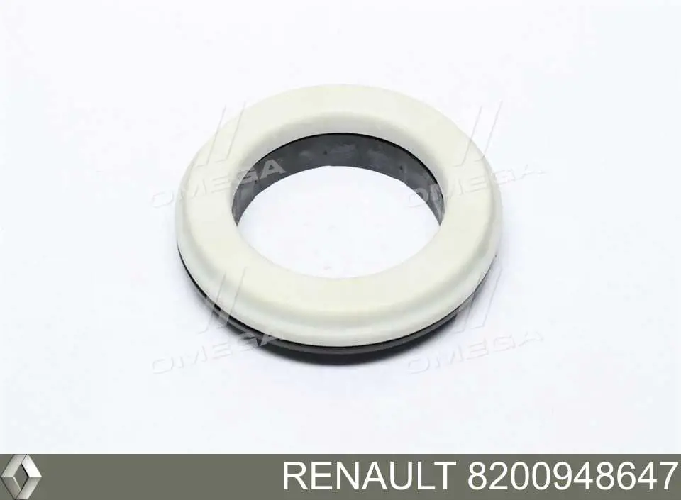 Подшипник опорный амортизатора переднего Renault (RVI) 8200948647