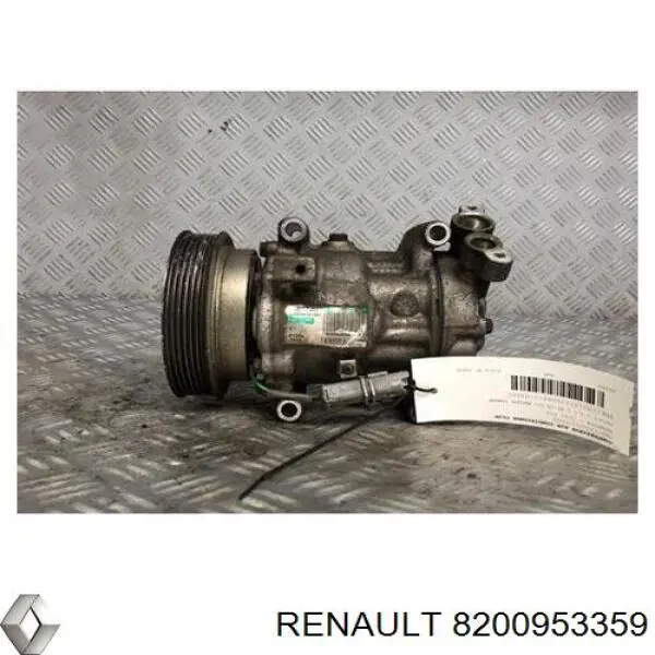 Компрессор кондиционера Renault (RVI) 8200953359