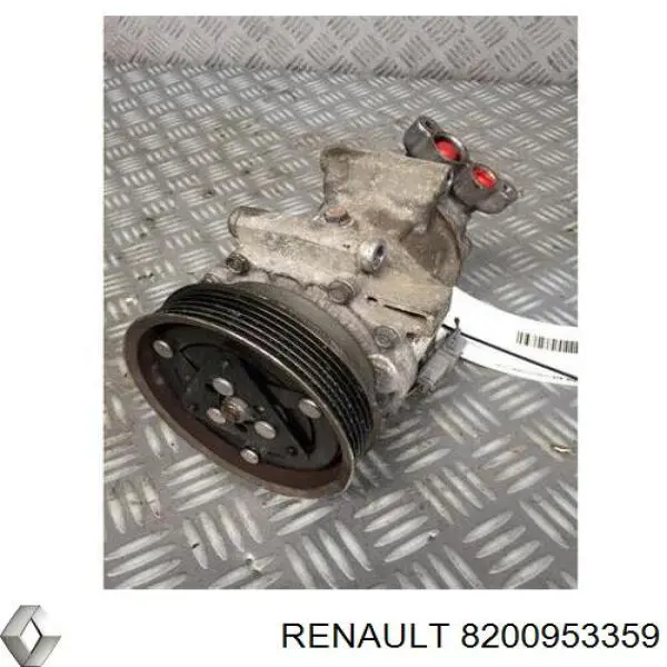 Компрессор кондиционера 8200953359 Renault (RVI)
