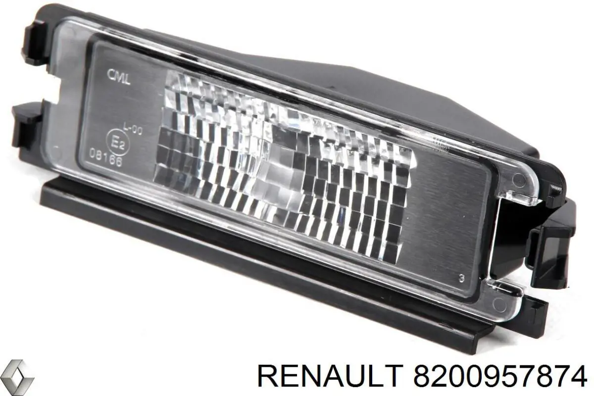 Купить 8200957874 Renault (RVI) Фонарь подсветки номерного знака