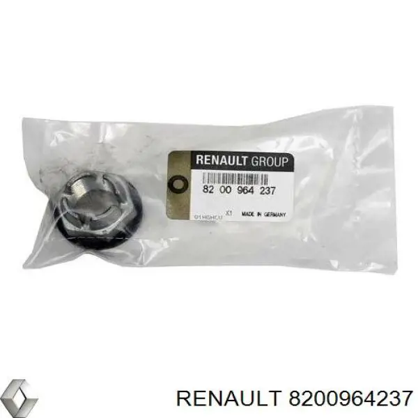 Tuerca, cubo de rueda delantero 8200964237 Renault (RVI)