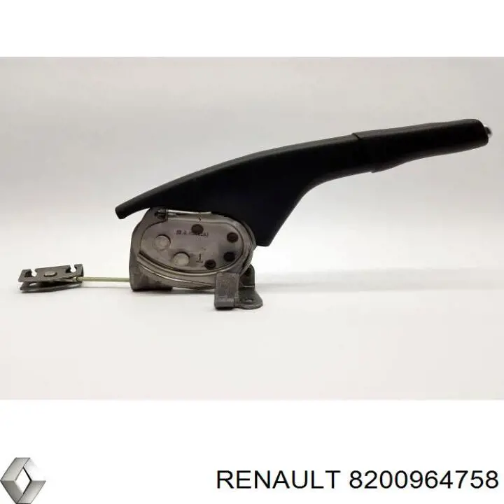 Рычаг ручного тормоза на Renault Clio III 