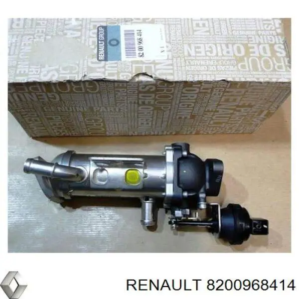 Радиатор системы EGR рециркуляции выхлопных газов Renault (RVI) 8200968414