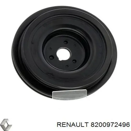 Купить 8200972496 Renault (RVI) Шкив-демпфер коленвала