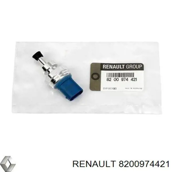 Датчик давления выхлопных газов Renault (RVI) 8200974421