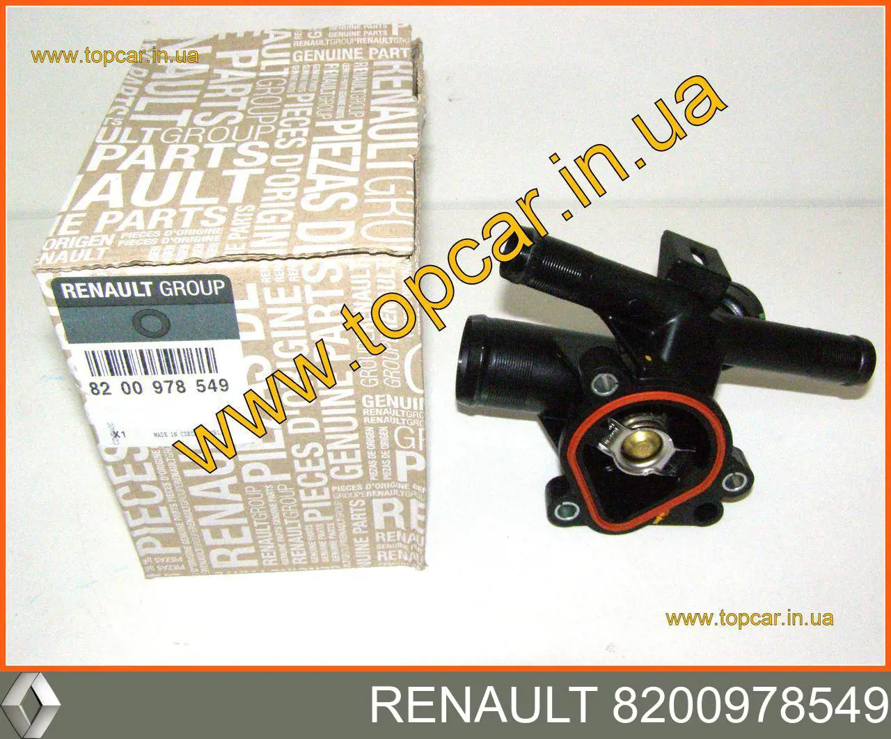 Термостат в сборе Renault (RVI) 8200978549