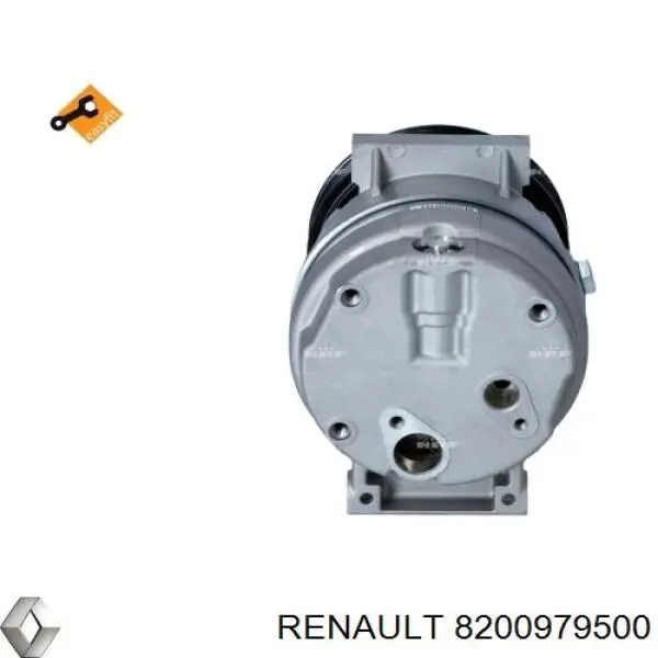 Купить 8200979500 Renault (RVI) Компрессор климатической установки