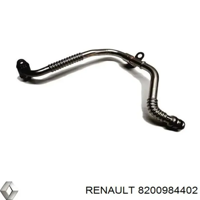 Купить 8200984402 Renault (RVI) Шланг (патрубок) жидкостного охлаждения турбины, подача