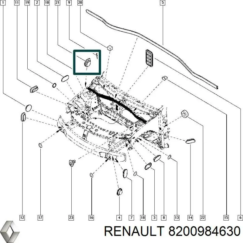 Renault (RVI) 8200984630 цена, от 127.55 USD