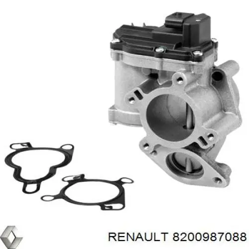 8200987088 Renault (RVI) válvula egr de recirculação dos gases