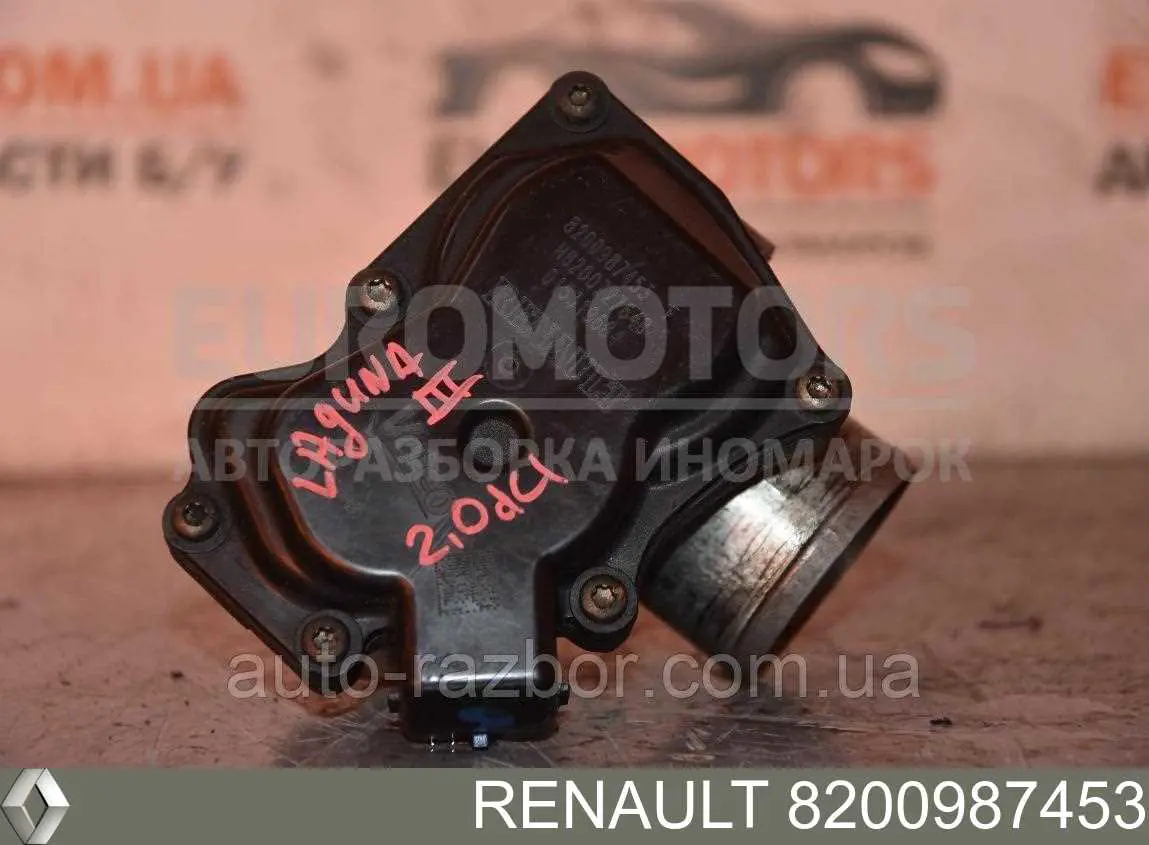 Дроссельная заслонка 8200987453 Renault (RVI)