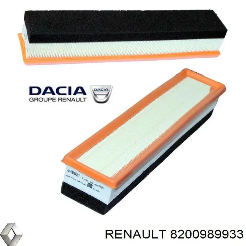 Filtro de ar Renault (RVI) 8200989933 preço, a partir de 16,20 USD
