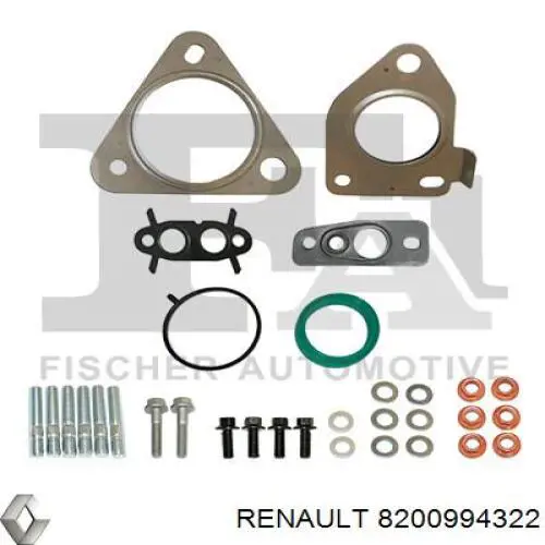 Турбина 8200994322B Renault (RVI)