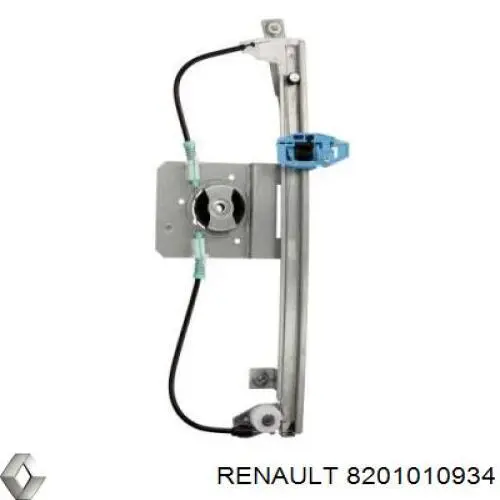 Механизм стеклоподъемника двери задней, правой Renault (RVI) 8201010934 цена, от 36.37 USD