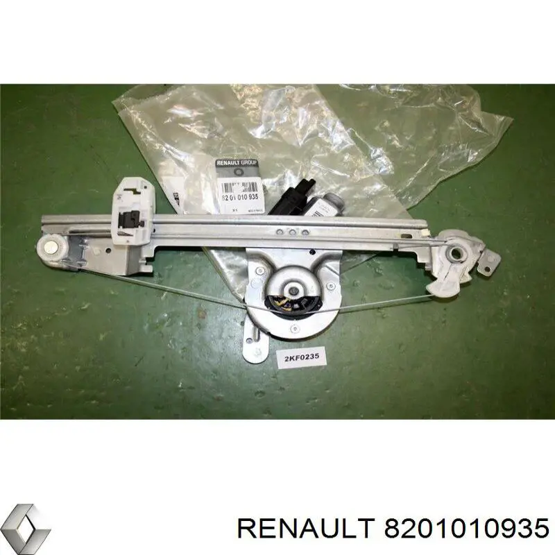 Купить 8201010935 Renault (RVI) Механизм стеклоподъемника двери задней левой