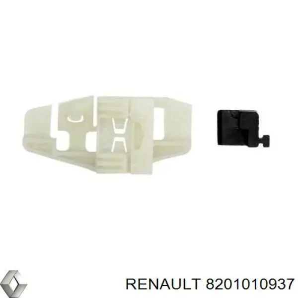 8201010937 Renault (RVI) mecanismo de acionamento de vidro da porta dianteira esquerda