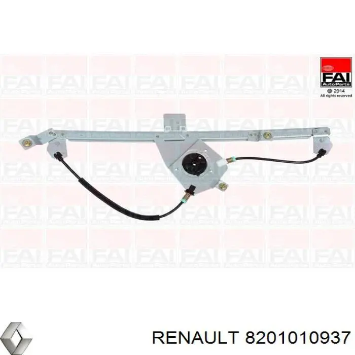 Купить 8201010937 Renault (RVI) Подъемник механический ветрового стекла