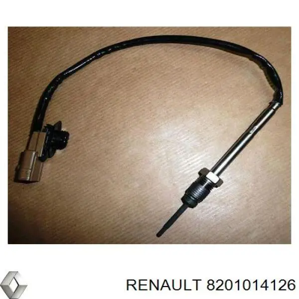8201014126 Renault (RVI) датчик температуры отработавших газов (ог, в катализаторе)