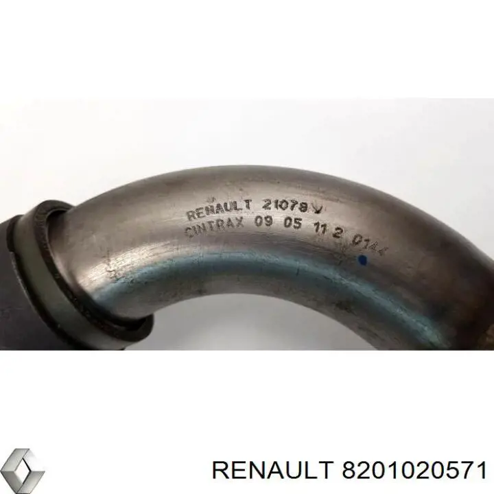 Купить 8201020571 Renault (RVI) Патрубок интеркулера