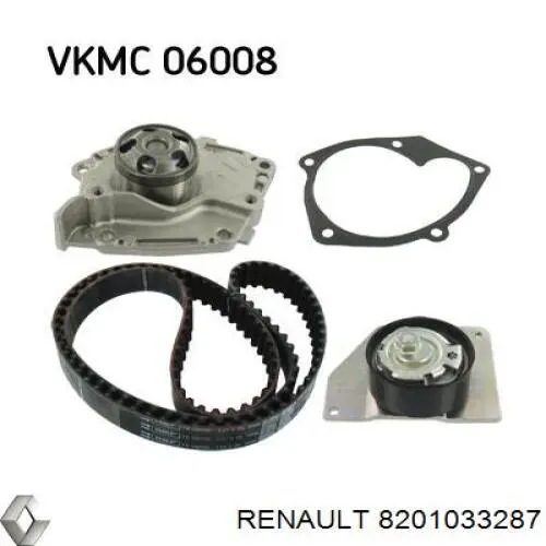 Купить 8201033287 Renault (RVI) Ролик натяжителя газораспределительного ремня