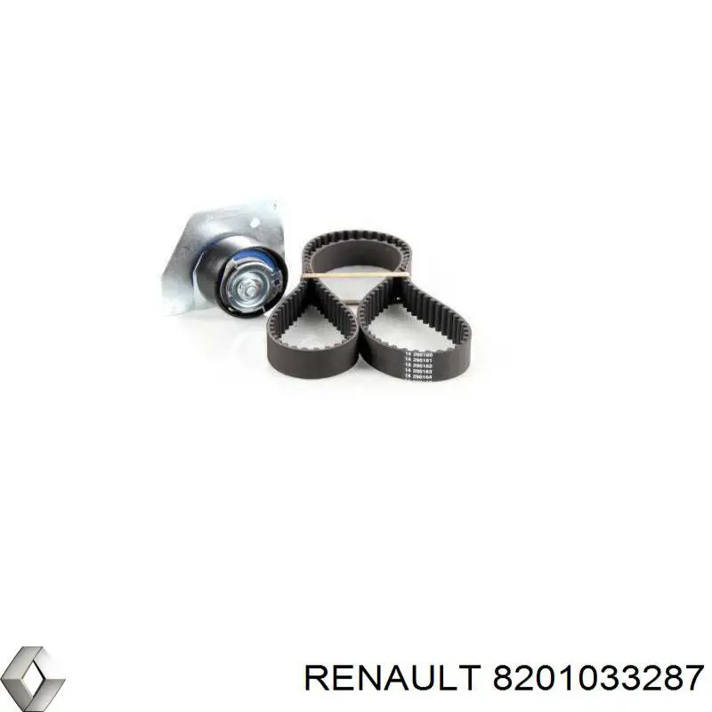 Ролик натяжителя Renault (RVI) 8201033287