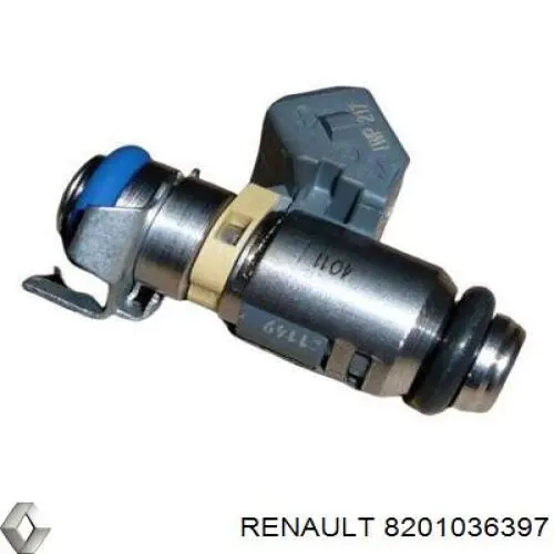 8201036397 Renault (RVI) injetor de injeção de combustível