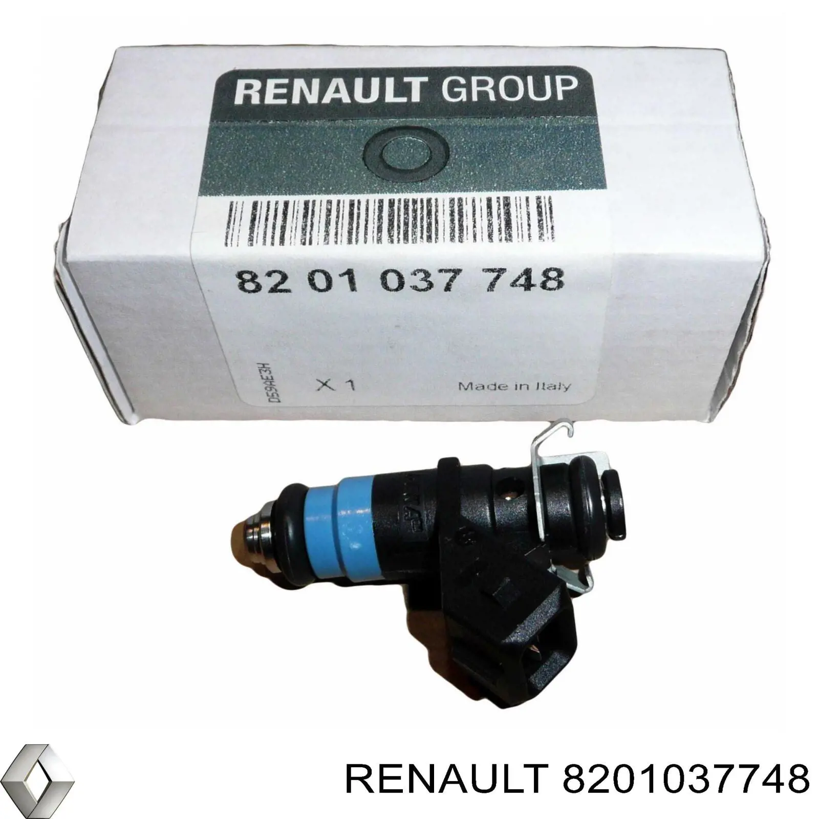 8201037748 Renault (RVI) injetor de injeção de combustível