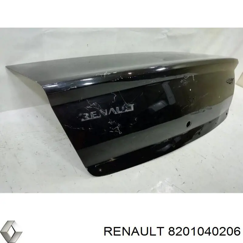Купить 8201040206 Renault (RVI) Крышка багажника