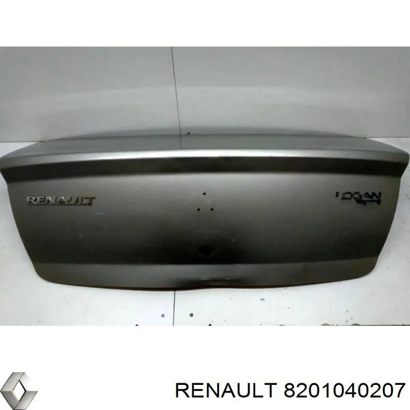 Крышка багажника Renault (RVI) 8201040207 цена, от 159.87 USD