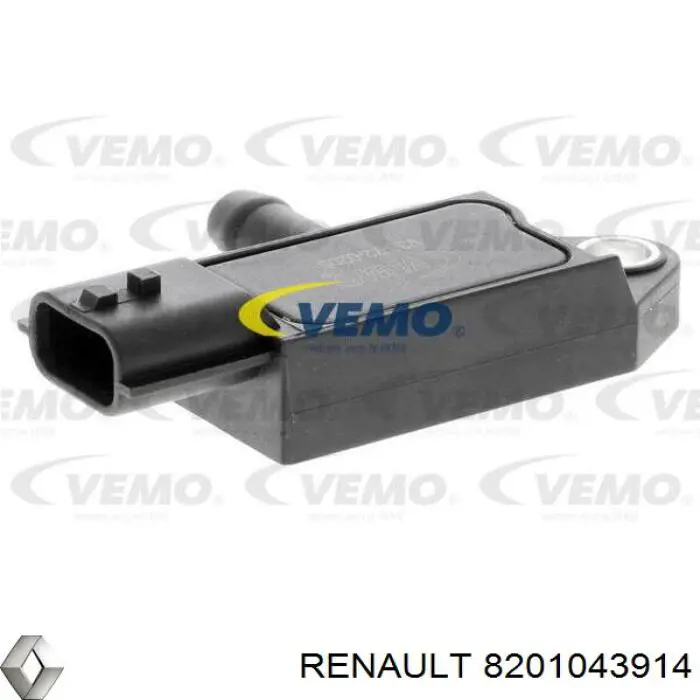 Датчик давления выхлопных газов 8201043914 Renault (RVI)