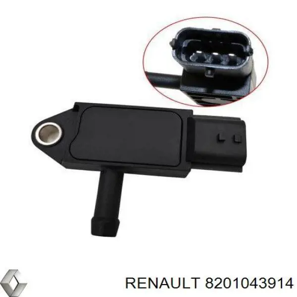 Датчик давления выхлопных газов Renault (RVI) 8201043914 цена, от 14.09 USD