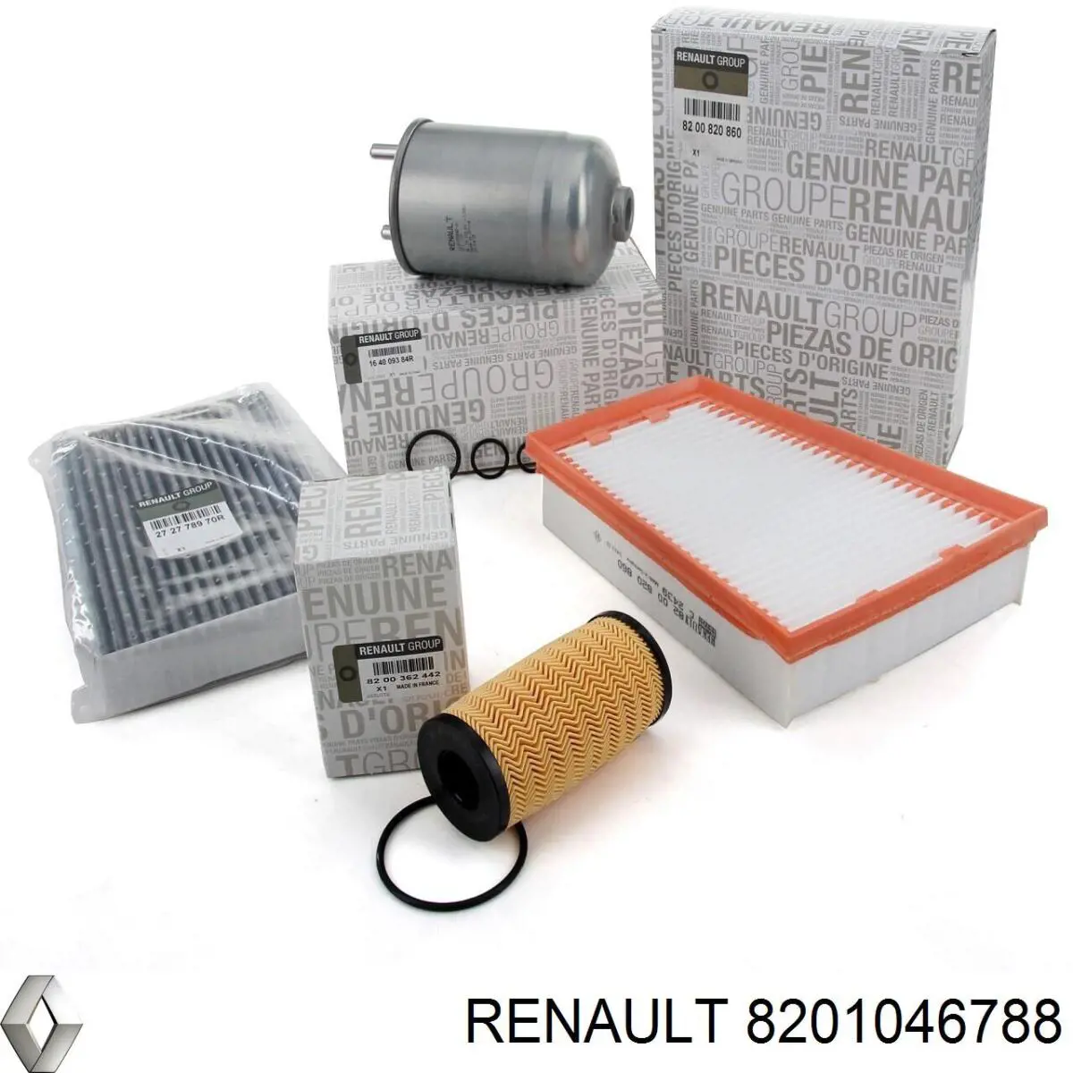 Фильтр топливный Renault (RVI) 8201046788