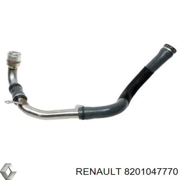 Правый шланг интеркуллера 8201047770 Renault (RVI)