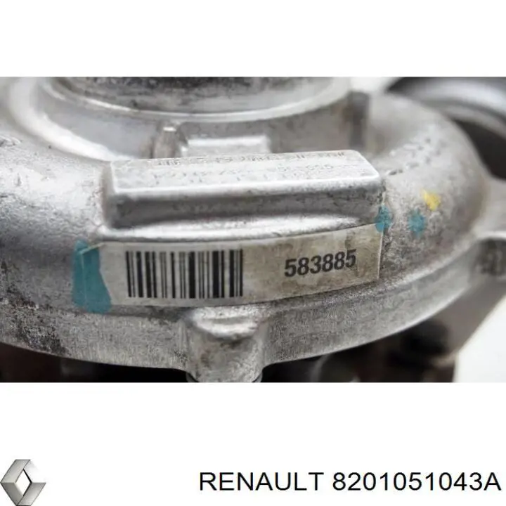 Турбина 8201051043C Renault (RVI)