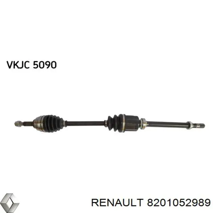 Правая полуось DK55124 NTN