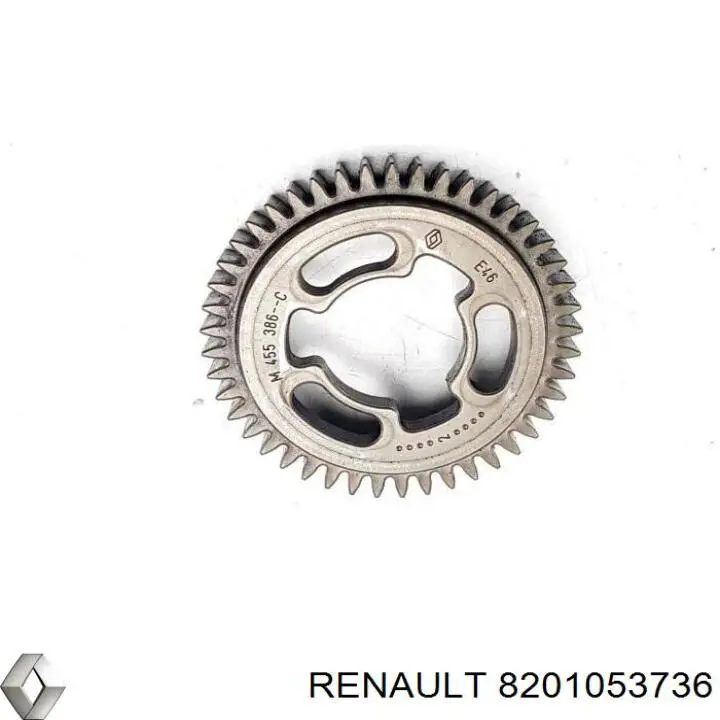 Engrenagem de cadeia de roda dentada da árvore distribuidora de escape de motor para Renault Master (FV, JV)