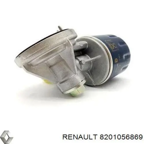 8201056869 Renault (RVI) caixa do filtro de óleo